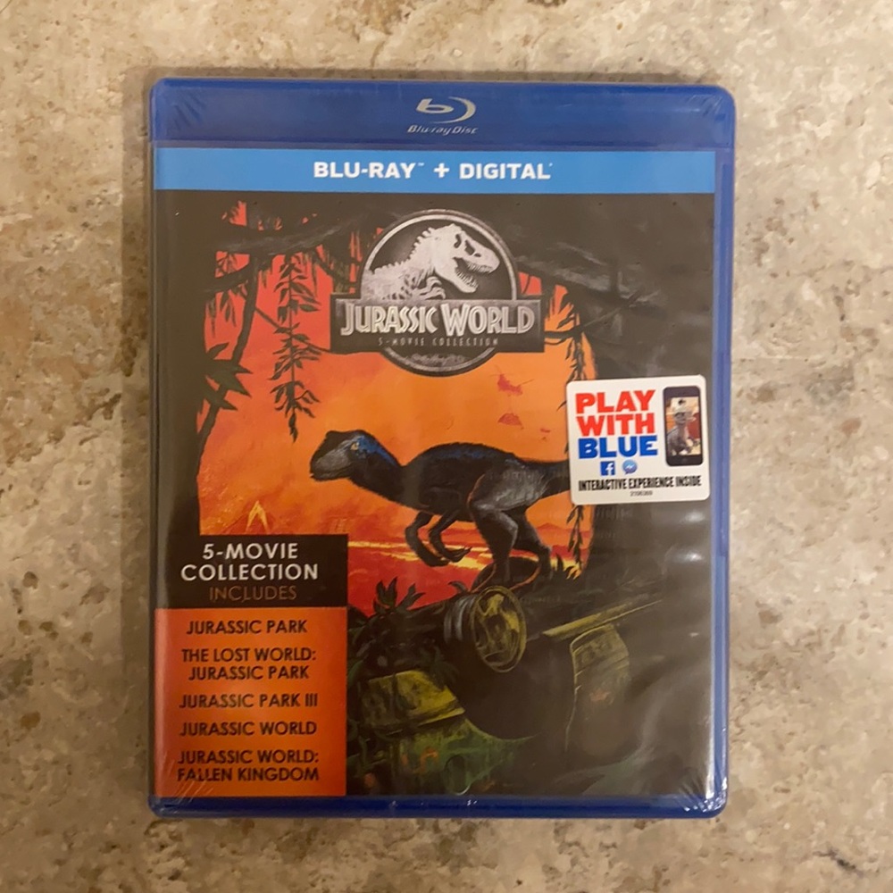 Jurassic world: 5 movie collection